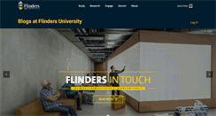 Desktop Screenshot of blogs.flinders.edu.au