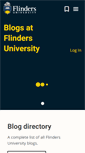 Mobile Screenshot of blogs.flinders.edu.au