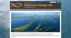 Desktop Screenshot of molecularecology.flinders.edu.au